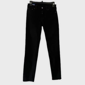 Acne Studios Black Skinny Pants, Sz 28